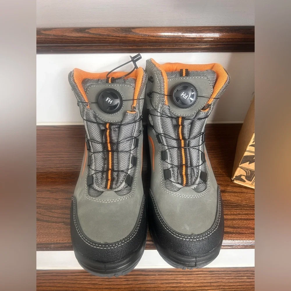 Men's Women's Waterproof Work Boots, Composite Toe Safety Boots for M 7.5 W9